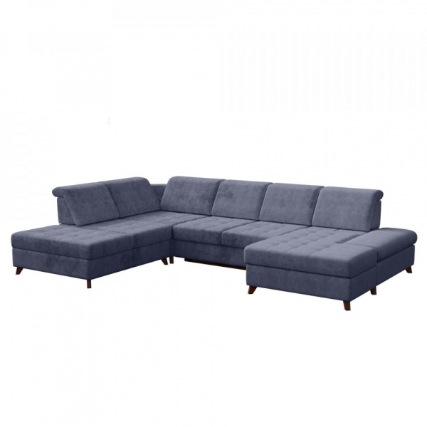 Модульный правый диван Доминика с канапе Allure 08