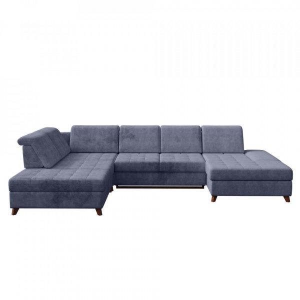 Модульный правый диван Доминика с канапе Allure 08