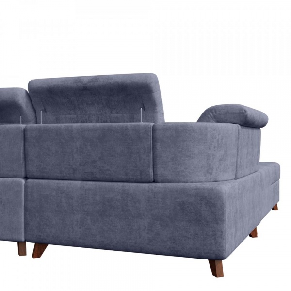 Модульный правый диван Доминика с канапе Allure 08