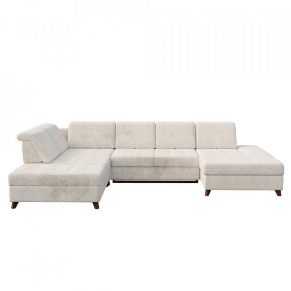 Модульный правый диван Доминика с канапе Allure 01