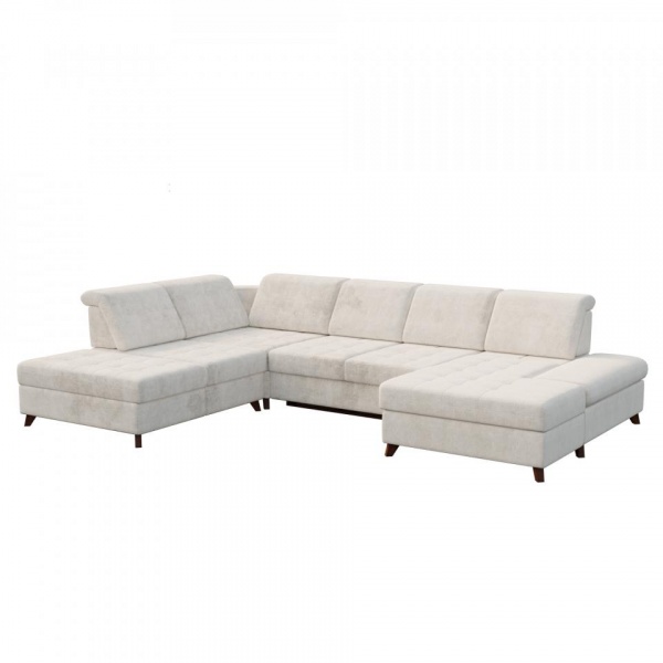 Модульный правый диван Доминика с канапе Allure 01