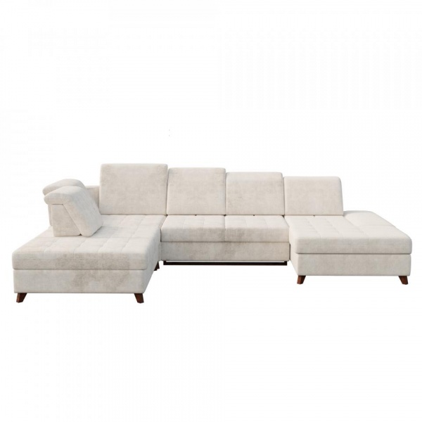 Модульный правый диван Доминика с канапе Allure 01