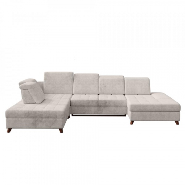 Модульный правый диван Доминика с канапе Allure 09