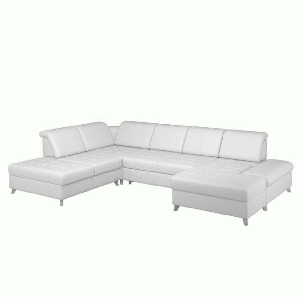 Модульный правый диван Доминика с канапе Allure 09