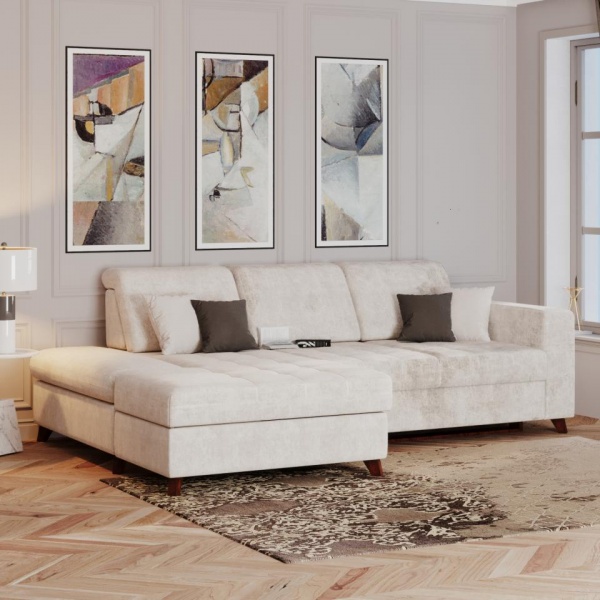 Модульный левый диван Доминика Allure 01