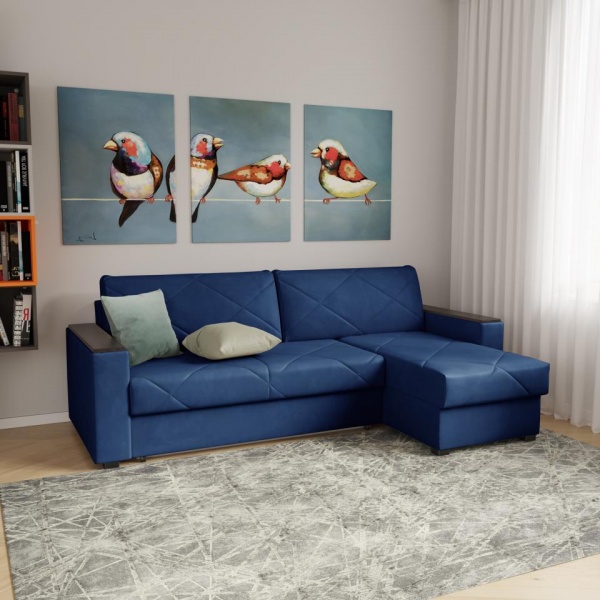 Диван угловой Тревизо Velutto 26