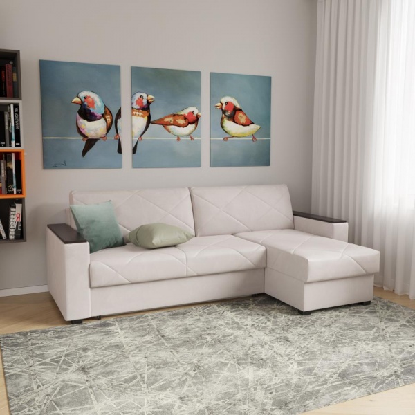 Диван угловой Тревизо Velutto 16