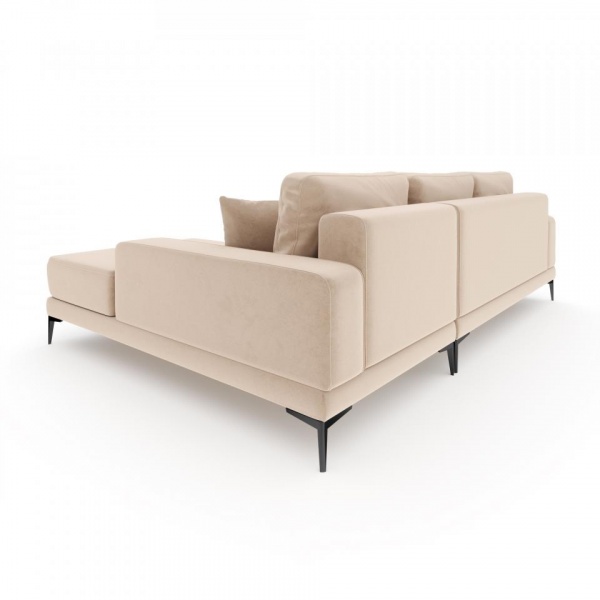 Диван угловой правый Мемфис Velutto 04