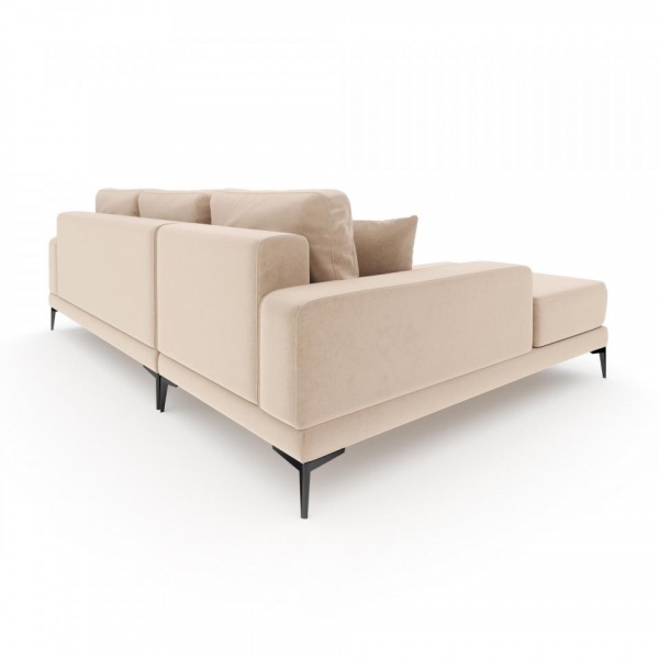 Диван угловой левый Мемфис Velutto 04