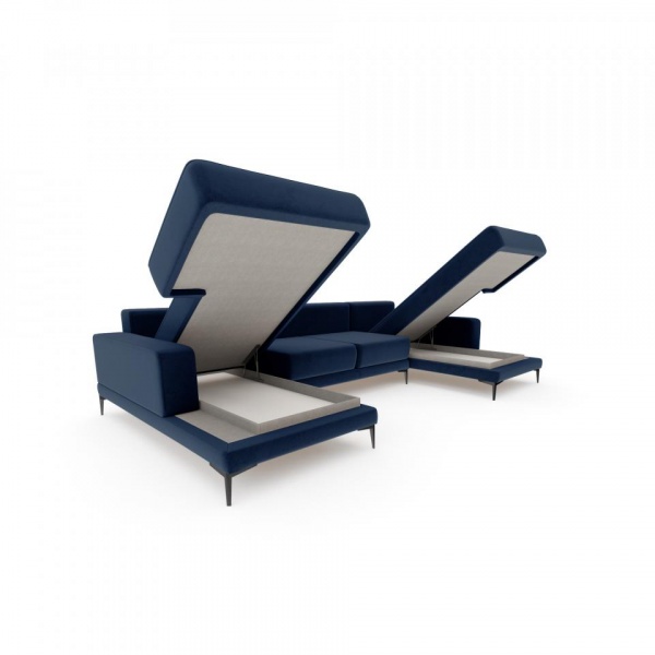 Диван угловой П-образный Мемфис Velutto 26