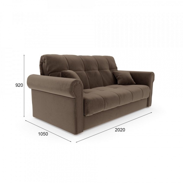 Диван Атлантик 1,6 Velutto 23