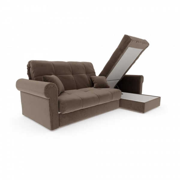 Диван угловой Атлантик 1,4 Velutto 23