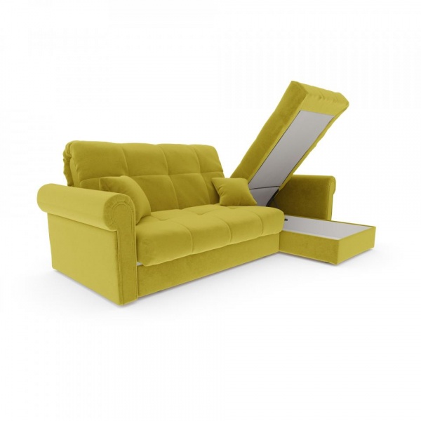 Диван угловой Атлантик 1,4 Velutto 28