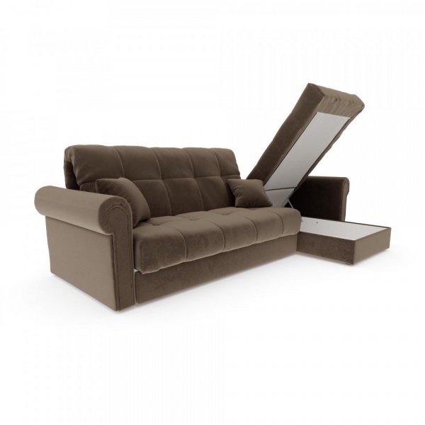 Диван угловой Атлантик 1,6 Velutto 23