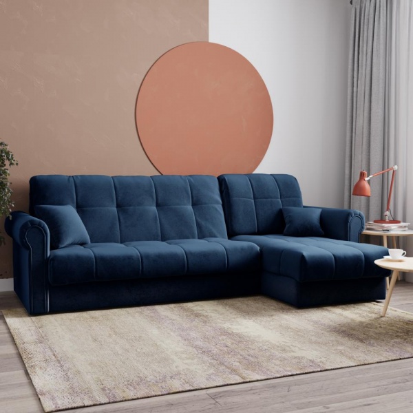 Диван угловой Атлантик 1,6 Velutto 26