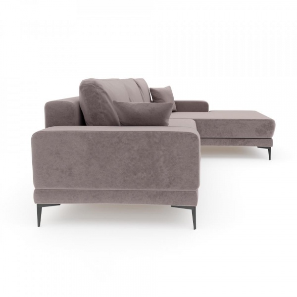 Диван угловой правый Мемфис Velutto 08