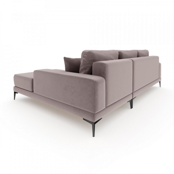 Диван угловой правый Мемфис Velutto 08