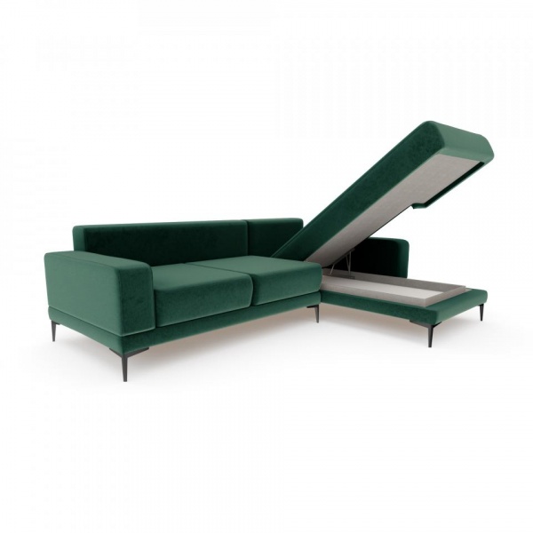 Диван угловой правый Мемфис Velutto 33