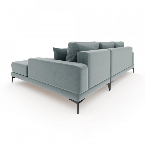 Диван угловой правый Мемфис Velutto 53