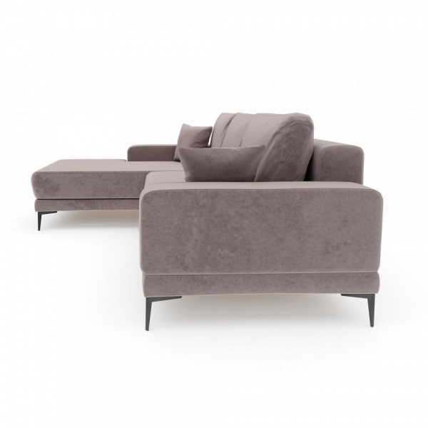 Диван угловой левый Мемфис Velutto 08
