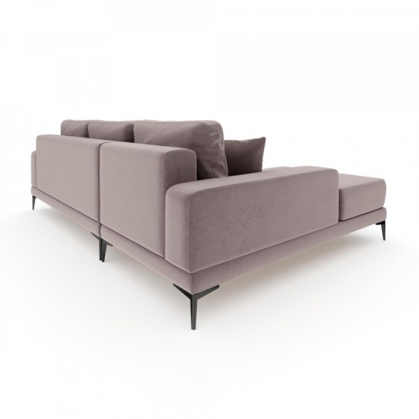 Диван угловой левый Мемфис Velutto 08