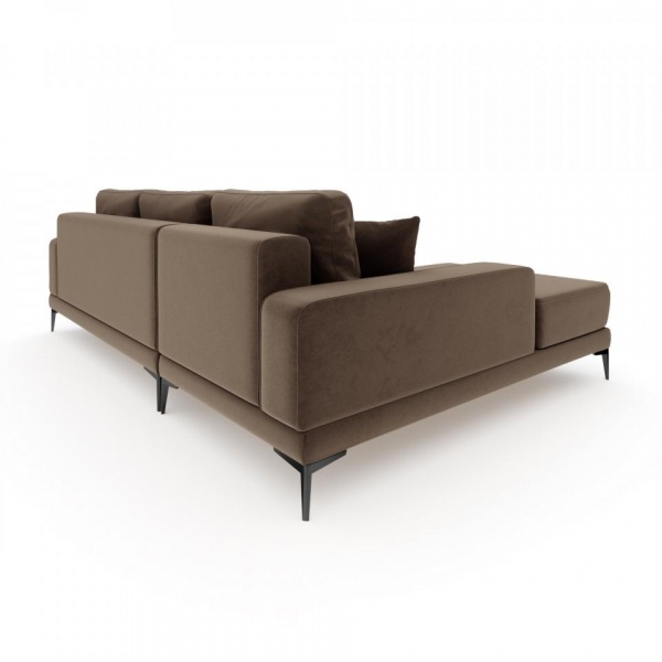 Диван угловой левый Мемфис Velutto 23