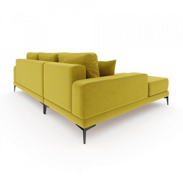 Диван угловой левый Мемфис Velutto 28