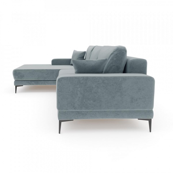 Диван угловой левый Мемфис Velutto 53