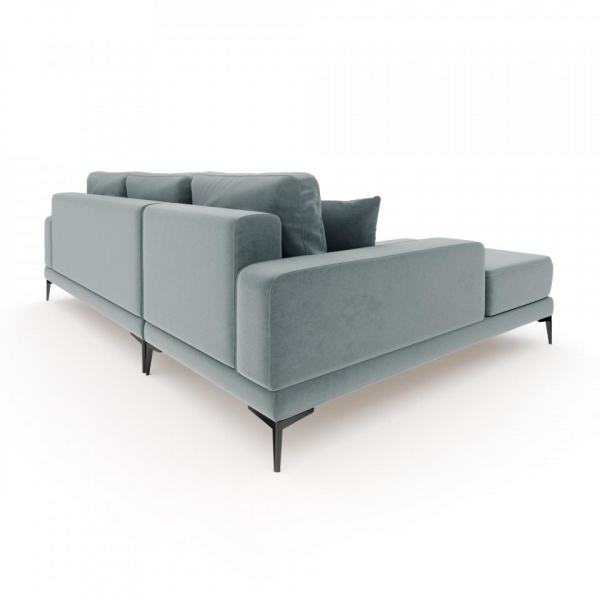 Диван угловой левый Мемфис Velutto 53