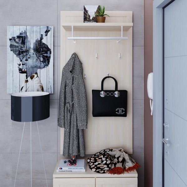 настенная вешалка для одежды