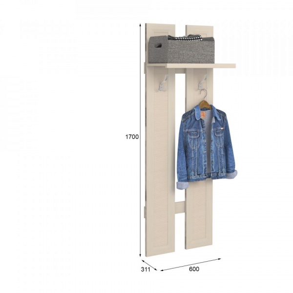 настенная вешалка для одежды