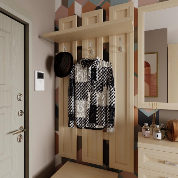 настенная вешалка для одежды