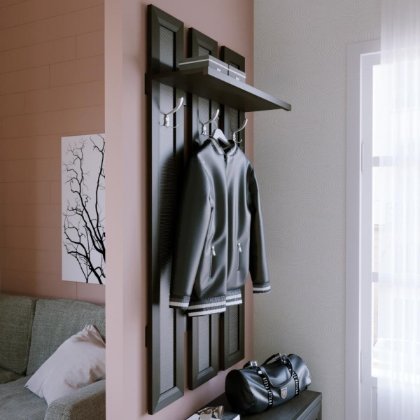 настенная вешалка для одежды