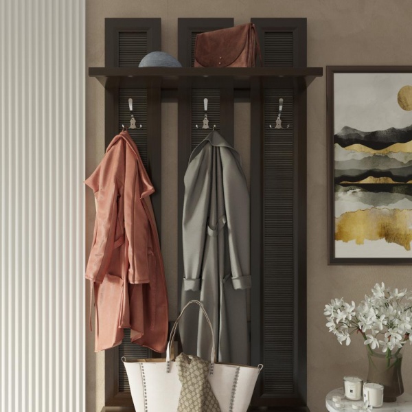 настенная вешалка для одежды