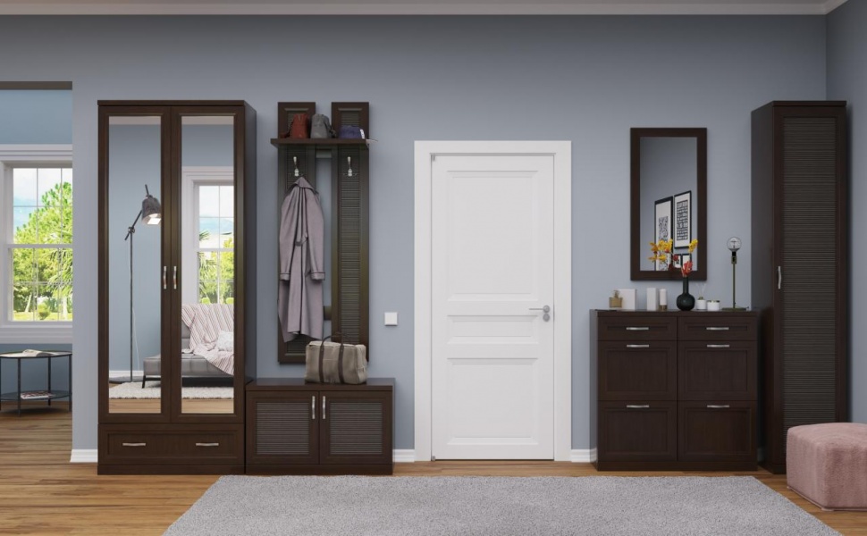 настенная вешалка для одежды