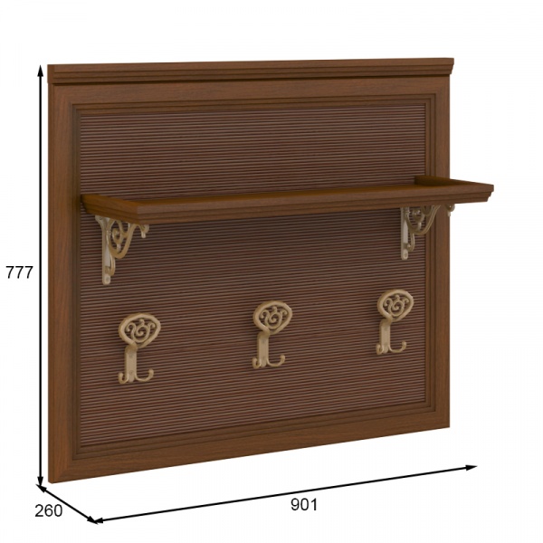 настенная вешалка для одежды