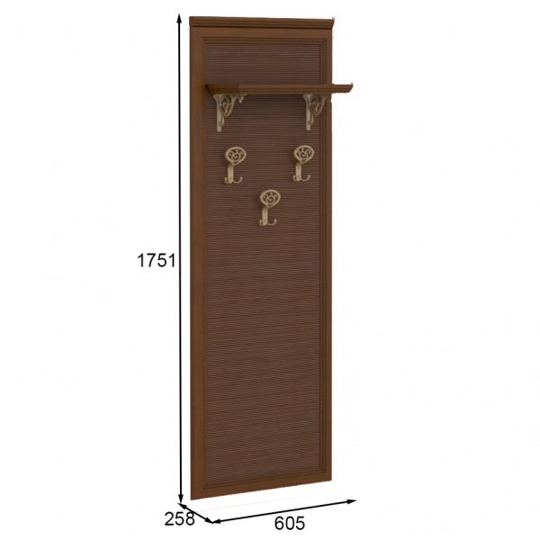 настенная вешалка для одежды