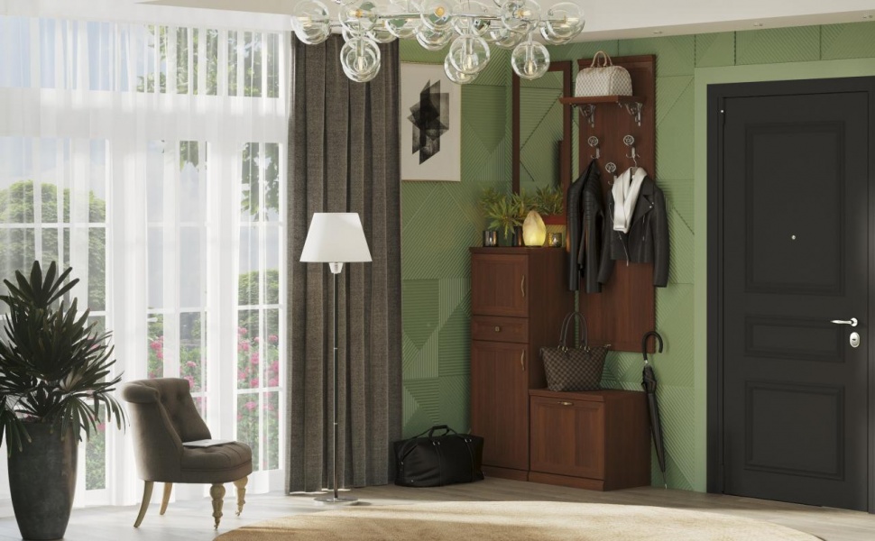 настенная вешалка для одежды