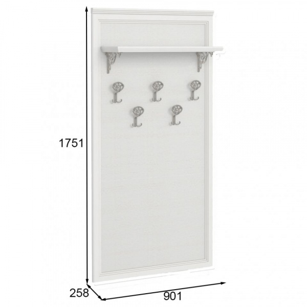 настенная вешалка для одежды