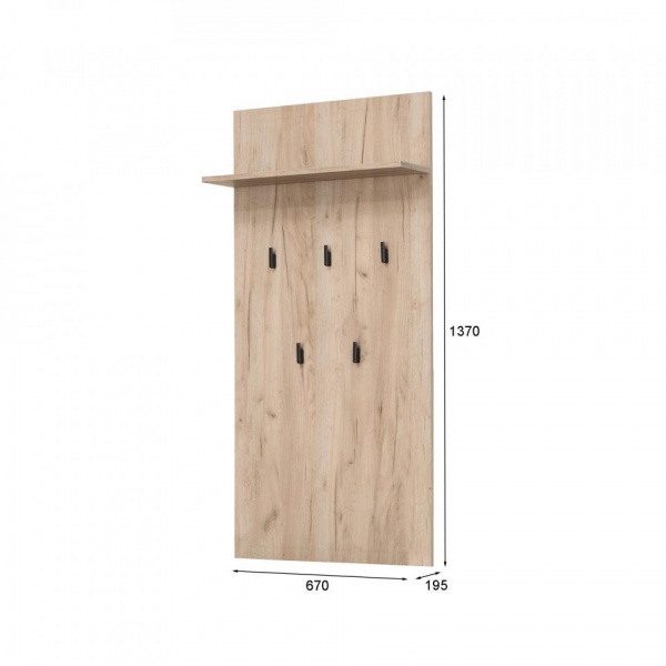 настенная вешалка для одежды