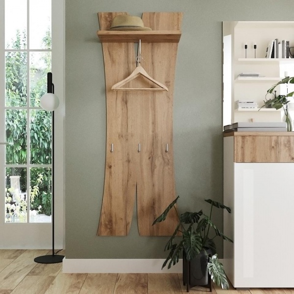 настенная вешалка для одежды