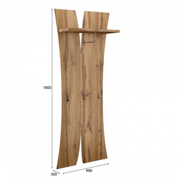 настенная вешалка для одежды