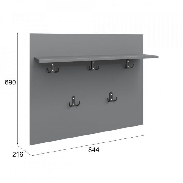 настенная вешалка для одежды