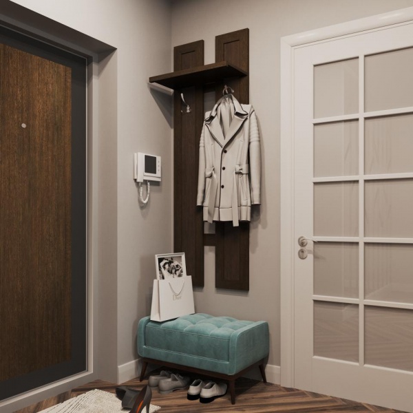 настенная вешалка для одежды