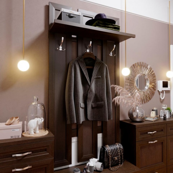 настенная вешалка для одежды