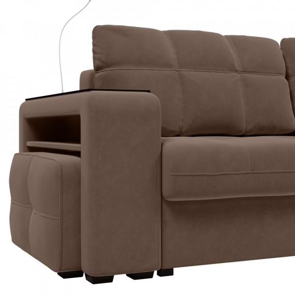 Диван Киль-4 с пуфом Velutto 23