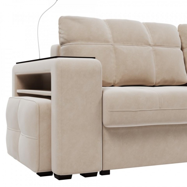 Диван Киль-4 с пуфом Velutto 04