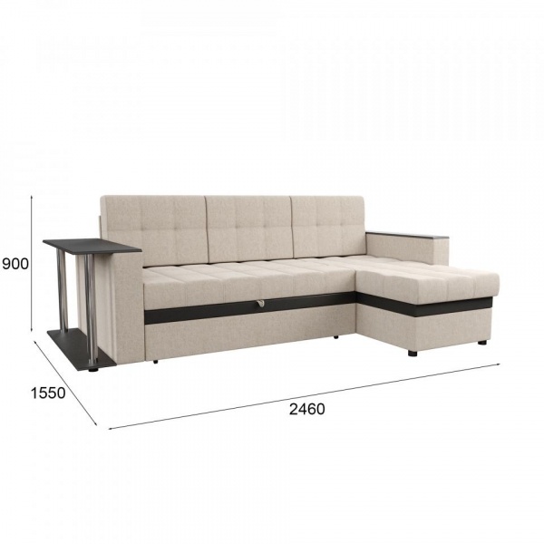 Диван угловой Веспер Hope 02