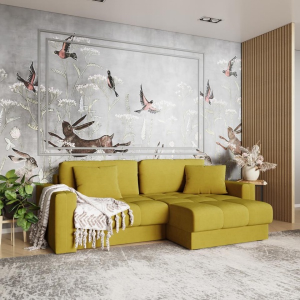 Диван угловой Дензел Velutto 28