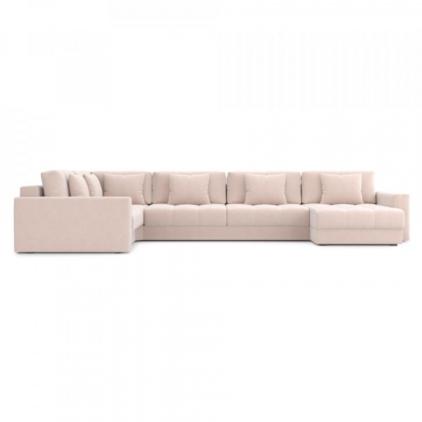 Диван угловой П-образный Дензел Velutto 04